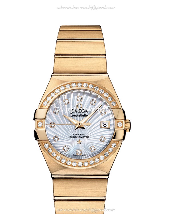 123.55.27.20.55.002 Omega Constellation Ladies Co-Axial 27 MM