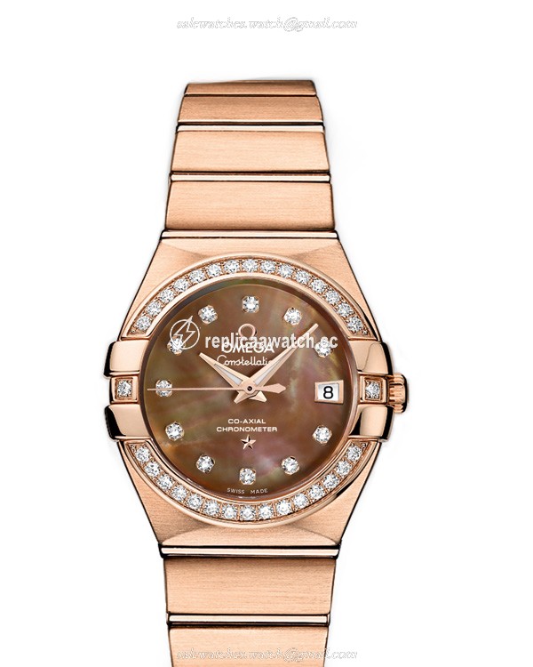 123.55.27.20.57.001 Omega Constellation Ladies Co-Axial 27 MM
