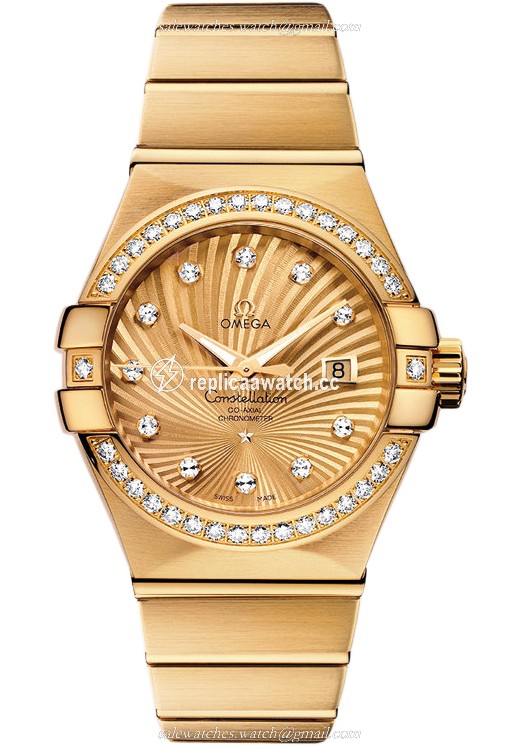 123.55.31.20.58.001 Omega Constellation Ladies Co-Axial 31 MM