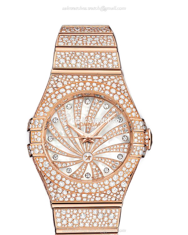 123.55.31.20.55.006 Omega Constellation Ladies Luxury Edition Co-Axial 31 MM