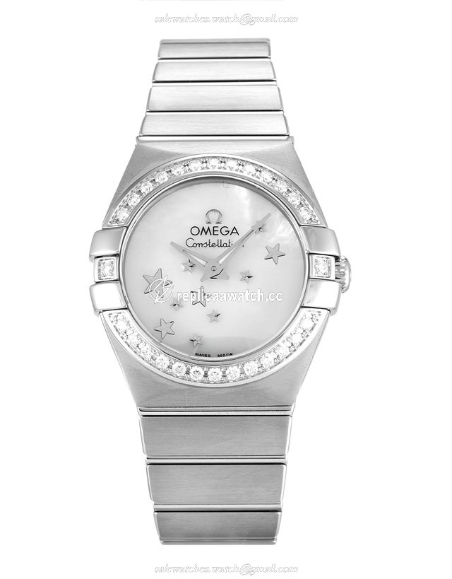 123.15.24.60.05.003 Omega Constellation Ladies Quartz 24 MM