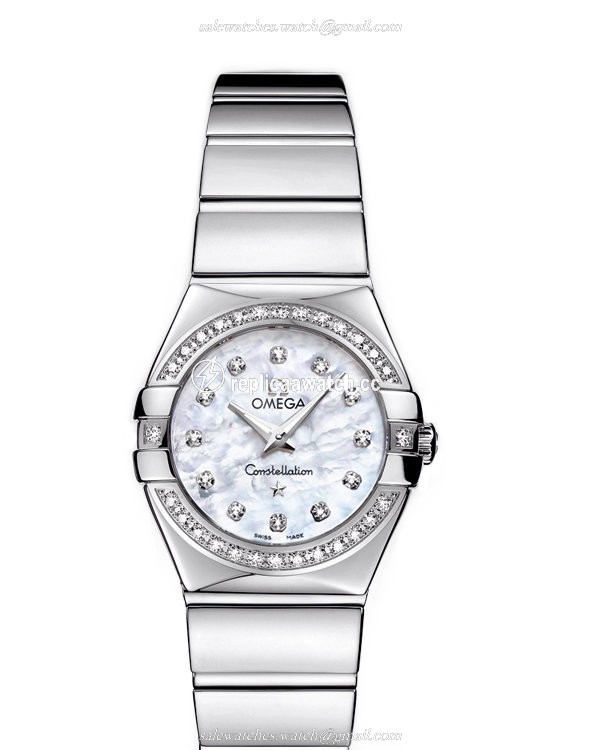 123.15.24.60.55.003 Omega Constellation Ladies Quartz 24 MM