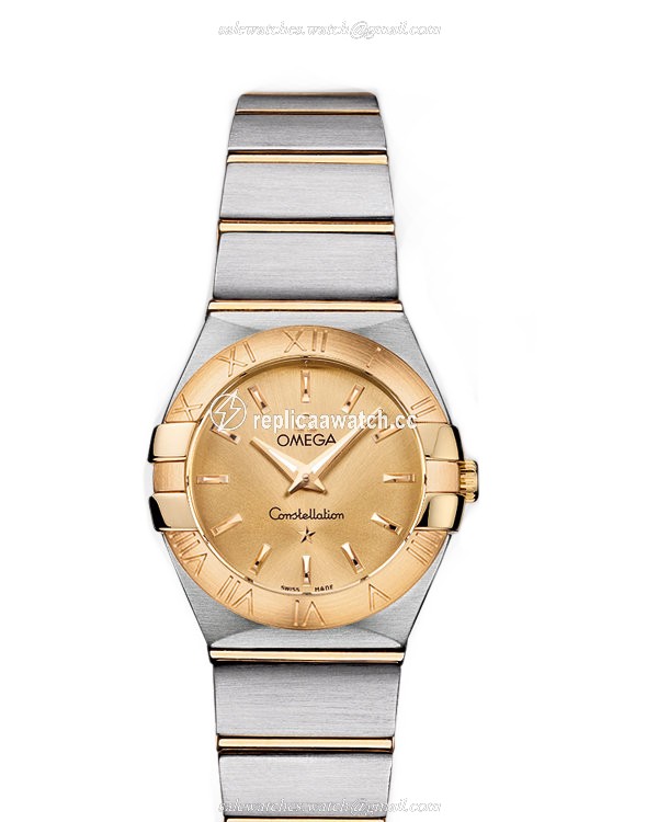 123.20.24.60.08.001 Omega Constellation Ladies Quartz 24 MM