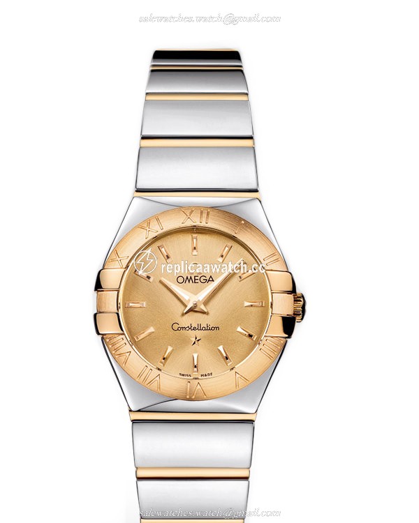 123.20.24.60.08.002 Omega Constellation Ladies Quartz 24 MM