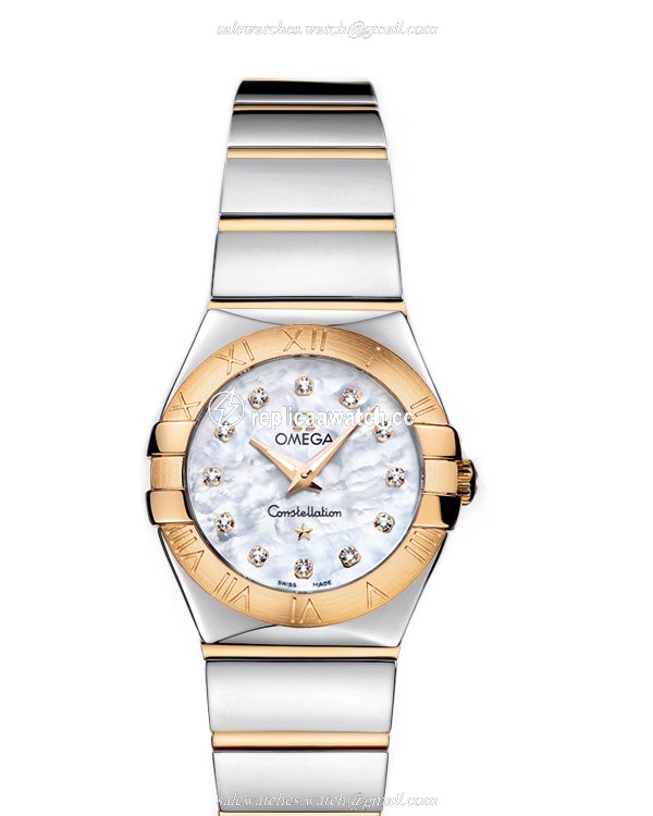 123.20.24.60.55.004 Omega Constellation Ladies Quartz 24 MM