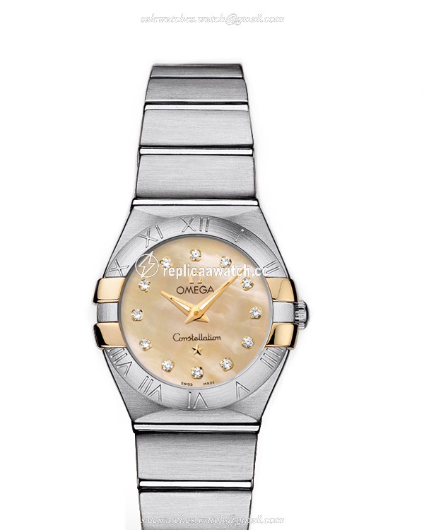 123.20.24.60.57.002 Omega Constellation Ladies Quartz 24 MM