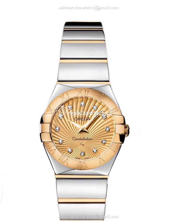 123.20.24.60.58.002 Omega Constellation Ladies Quartz 24 MM