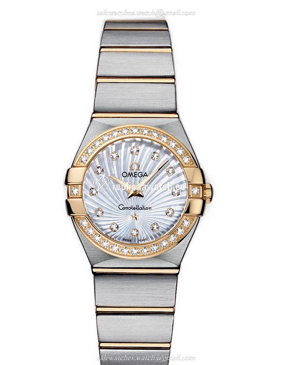 123.25.24.60.55.004 Omega Constellation Ladies Quartz 24 MM
