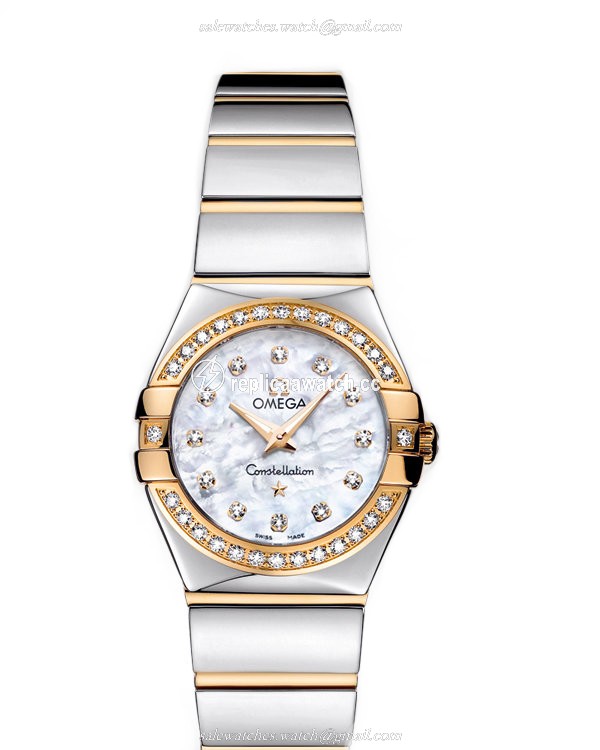 123.25.24.60.55.007 Omega Constellation Ladies Quartz 24 MM