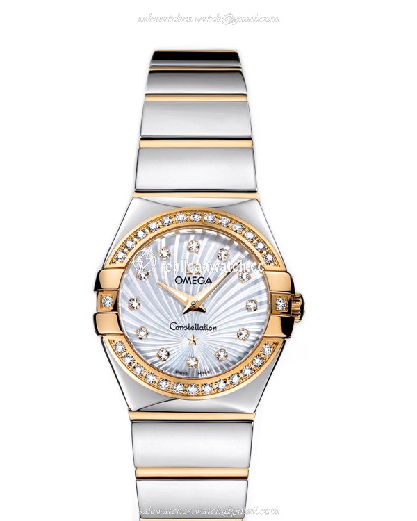 123.25.24.60.55.008 Omega Constellation Ladies Quartz 24 MM