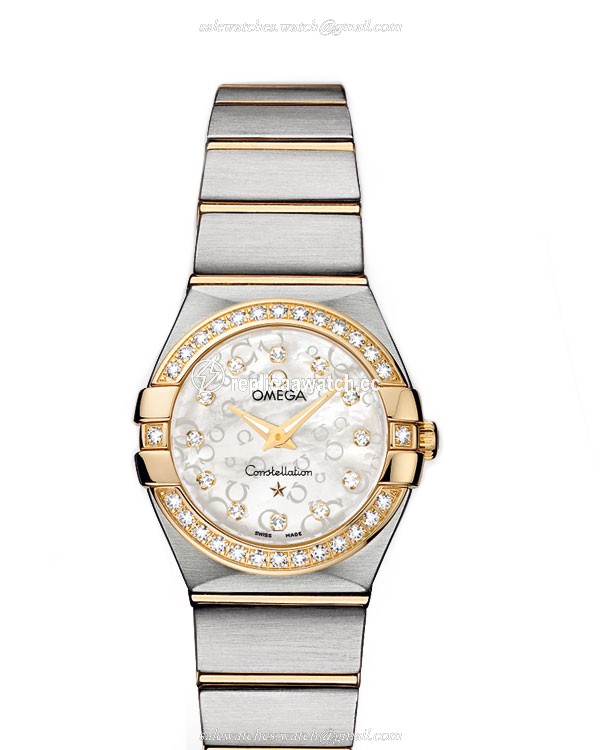 123.25.24.60.55.010 Omega Constellation Ladies Quartz 24 MM