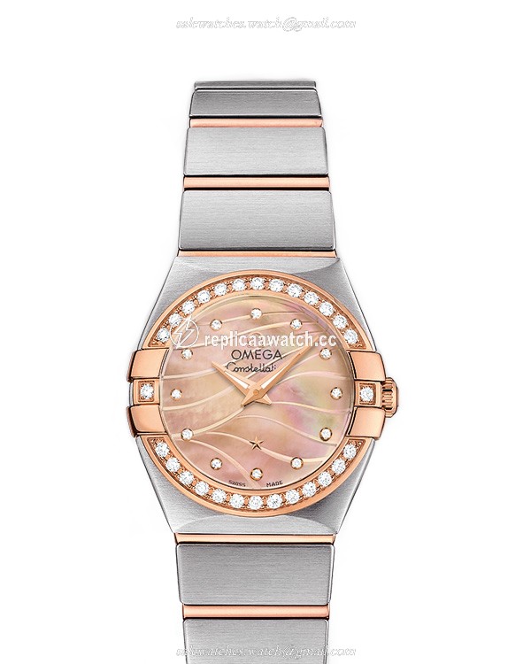 123.25.24.60.57.002 Omega Constellation Ladies Quartz 24 MM