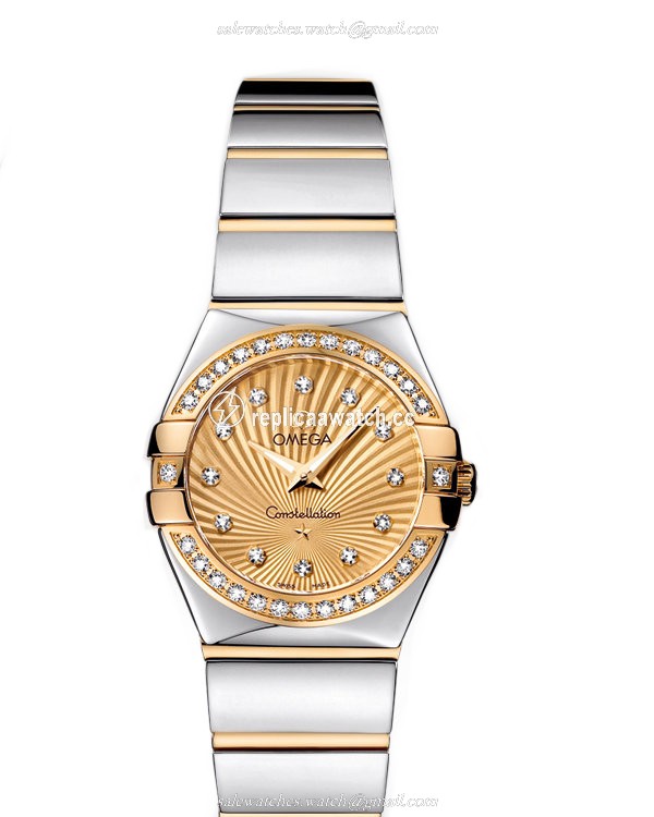 123.25.24.60.58.002 Omega Constellation Ladies Quartz 24 MM