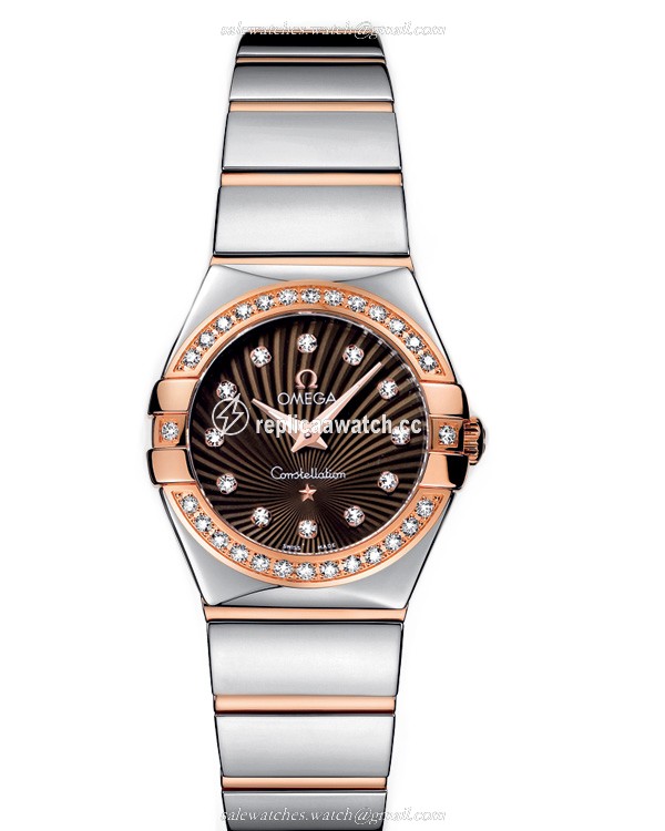 123.25.24.60.63.002 Omega Constellation Ladies Quartz 24 MM