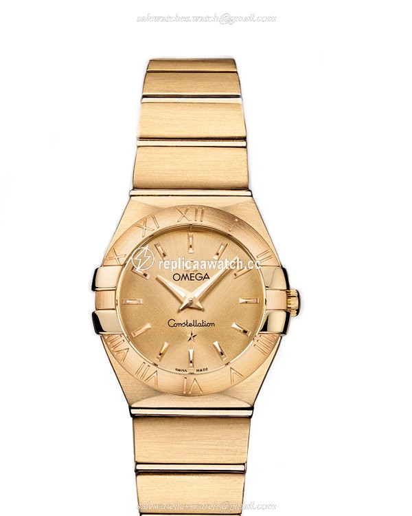 123.50.24.60.08.001 Omega Constellation Ladies Quartz 24 MM