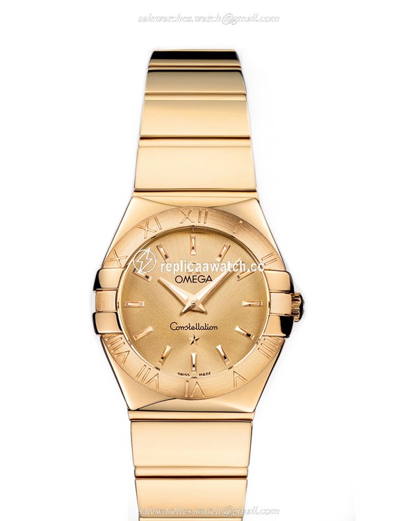 123.50.24.60.08.002 Omega Constellation Ladies Quartz 24 MM