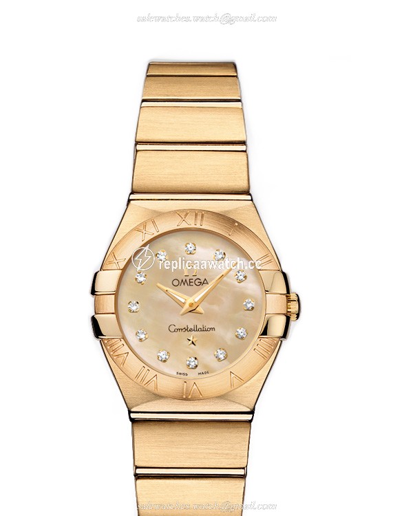 123.50.24.60.57.001 Omega Constellation Ladies Quartz 24 MM