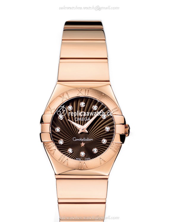 123.50.24.60.63.002 Omega Constellation Ladies Quartz 24 MM