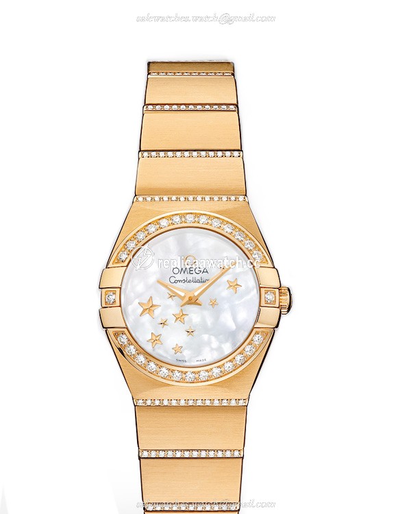 123.55.24.60.05.002 Omega Constellation Ladies Quartz 24 MM