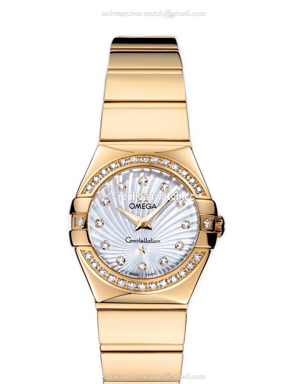 123.55.24.60.55.007 Omega Constellation Ladies Quartz 24 MM