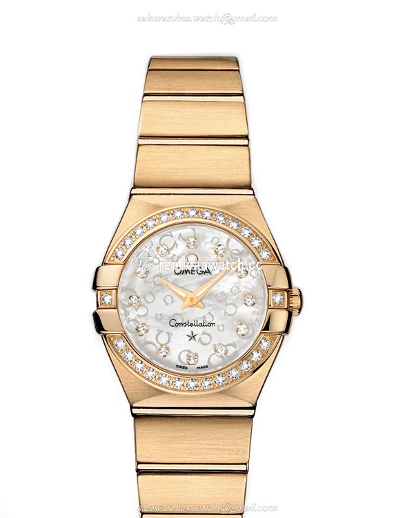123.55.24.60.55.016 Omega Constellation Ladies Quartz 24 MM