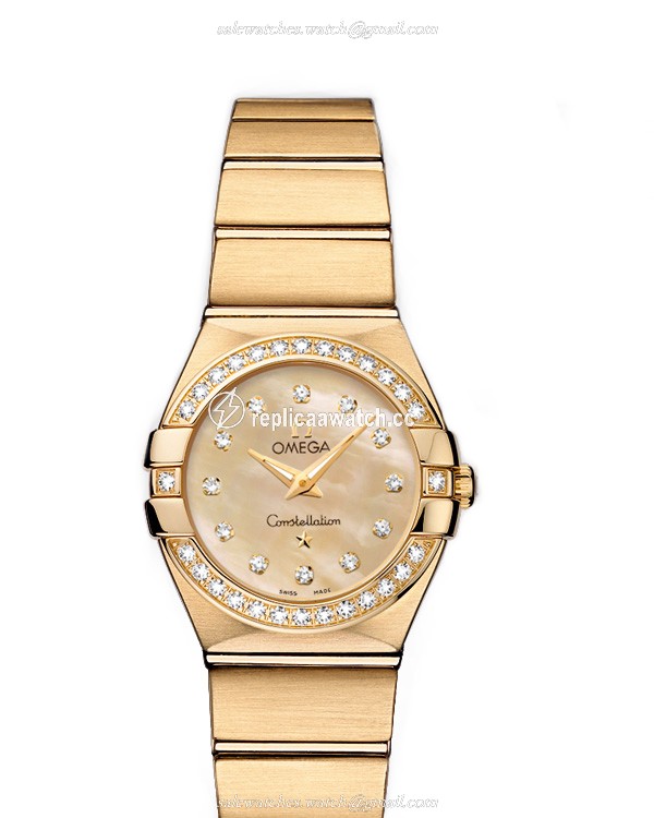 123.55.24.60.57.001 Omega Constellation Ladies Quartz 24 MM