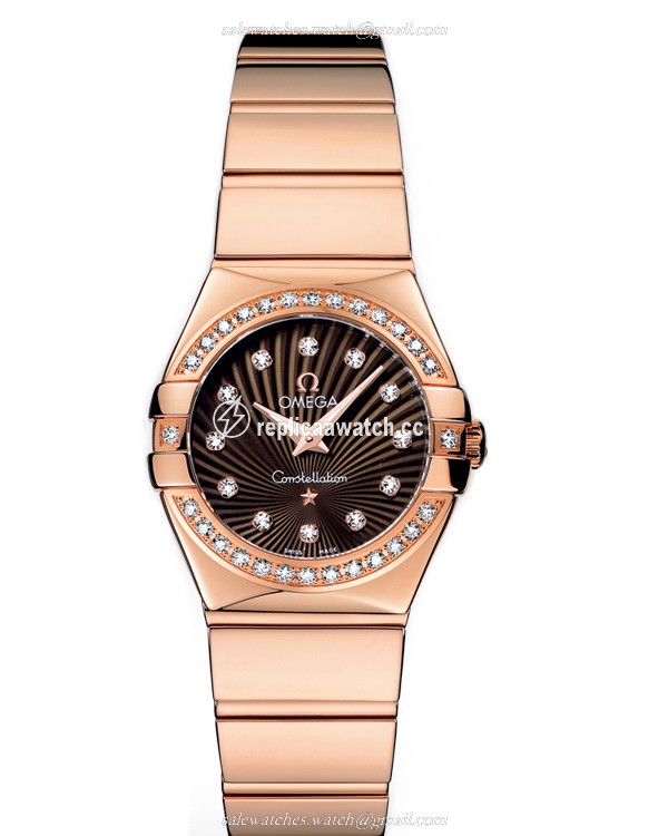 123.55.24.60.63.002 Omega Constellation Ladies Quartz 24 MM