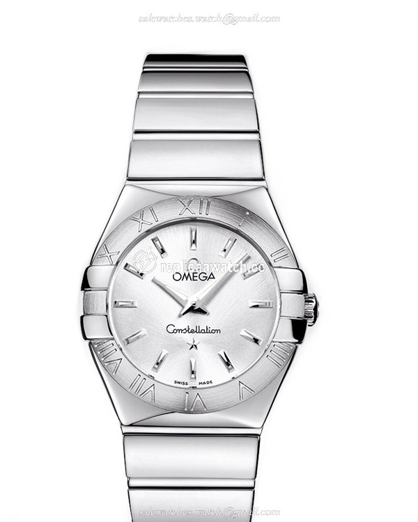 123.10.27.60.02.002 Omega Constellation Ladies Quartz 27 MM