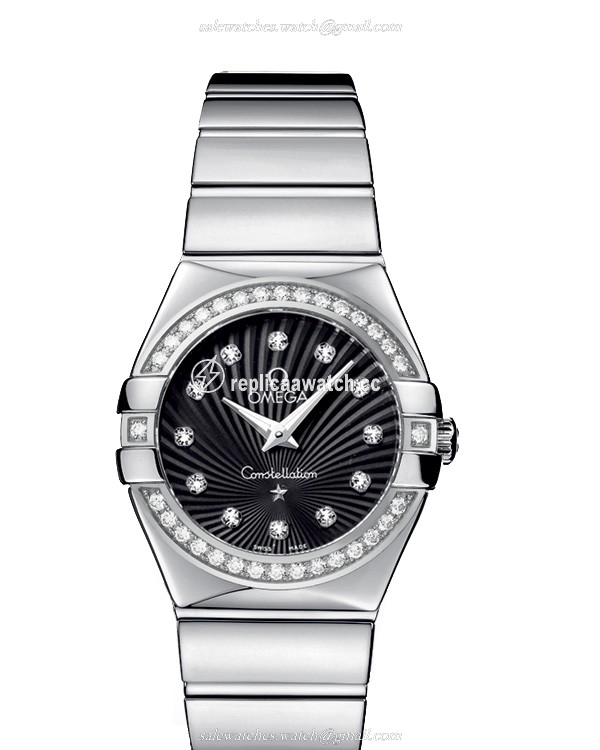 123.15.27.60.51.002 Omega Constellation Ladies Quartz 27 MM