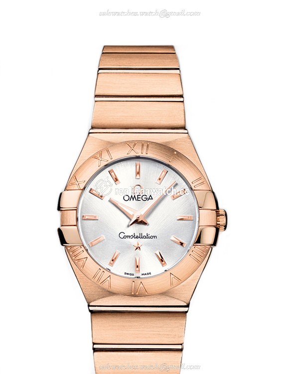 123.50.27.60.02.001 Omega Constellation Ladies Quartz 27 MM