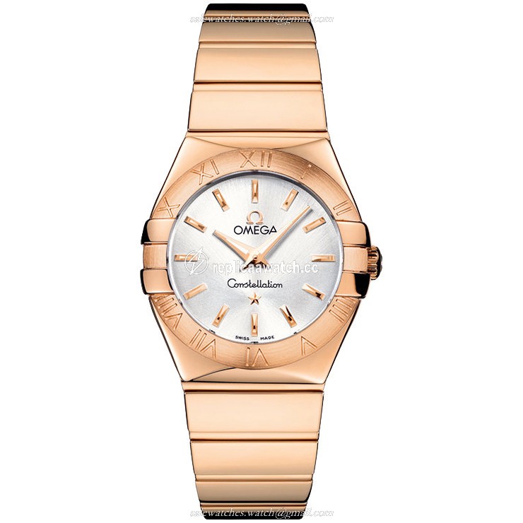 123.50.27.60.02.003 Omega Constellation Ladies Quartz 27 MM