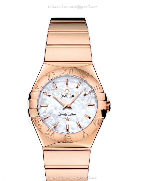 123.50.27.60.05.003 Omega Constellation Ladies Quartz 27 MM
