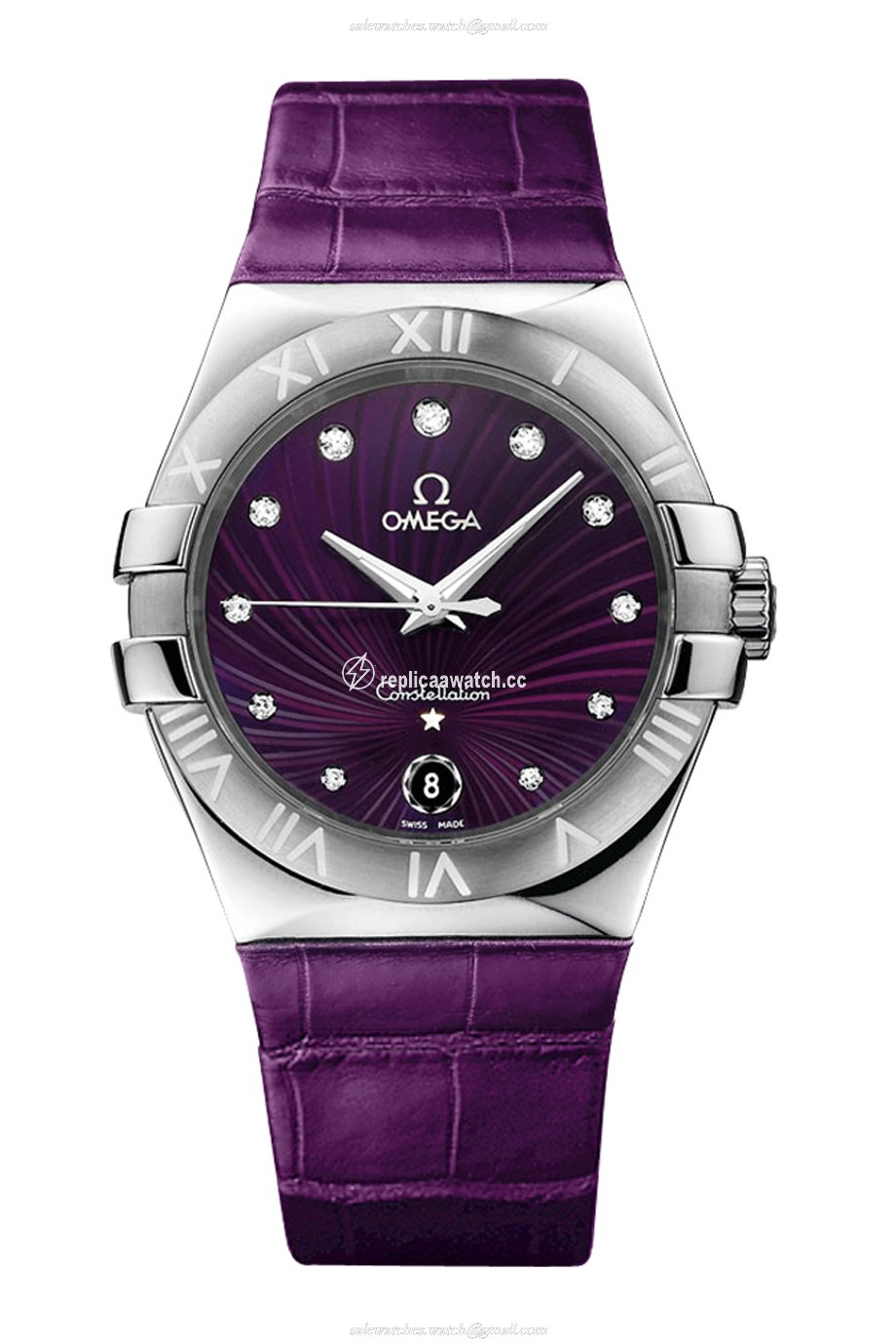 123.13.35.60.60.001 Omega Constellation Ladies Quartz 35 MM