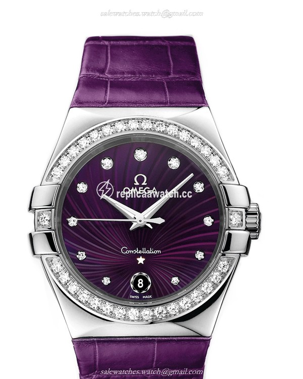 123.18.35.60.60.001 Omega Constellation Ladies Quartz 35 MM