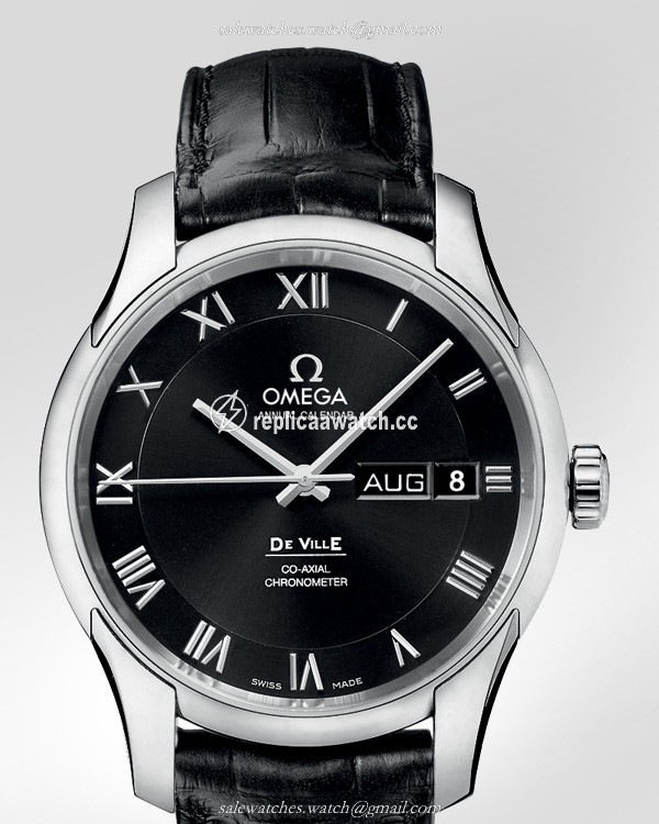 431.13.41.22.01.001 Omega De Ville Co-Axial Annual Calendar 41 MM