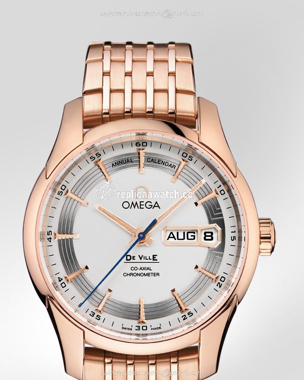 431.60.41.22.02.001 Omega De Ville Hour Vision Omega Co-Axial Annual Calendar 41 MM
