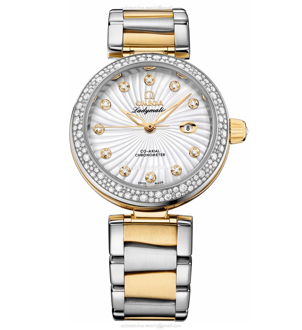 425.25.34.20.55.002 Omega De Ville Ladies - Ladymatic Omega Co-Axial 34 MM