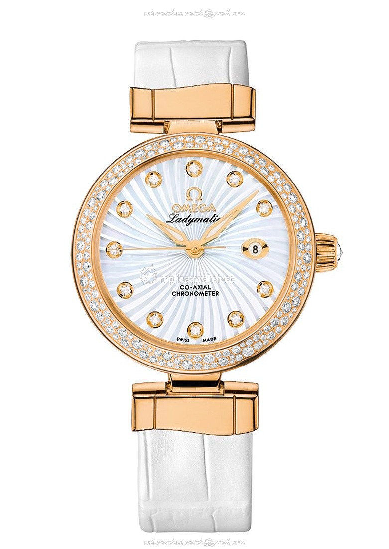 425.27.34.20.55.002 Omega De Ville Ladies - Ladymatic Omega Co-Axial 34 MM