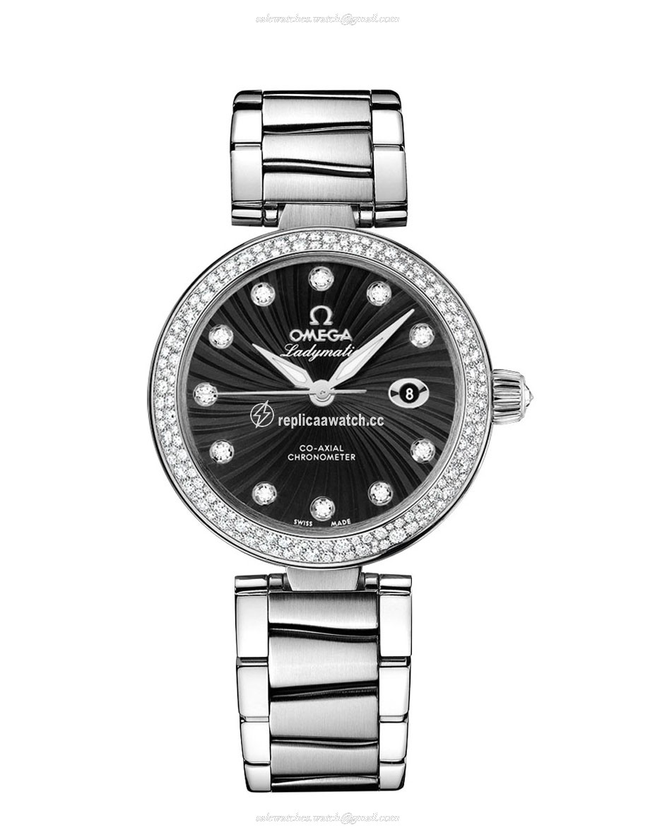 425.35.34.20.51.001 Omega De Ville Ladies - Ladymatic Omega Co-Axial 34 MM