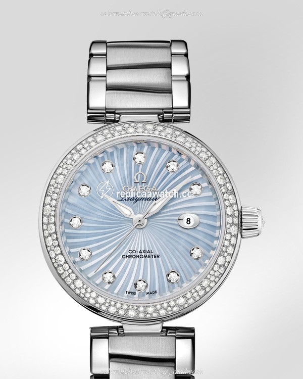 425.35.34.20.57.002 Omega De Ville Ladies - Ladymatic Omega Co-Axial 34 MM