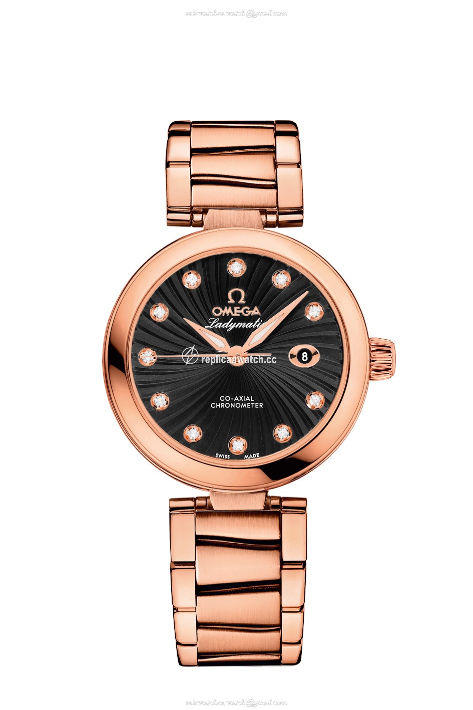 425.60.34.20.51.001 Omega De Ville Ladies - Ladymatic Omega Co-Axial 34 MM
