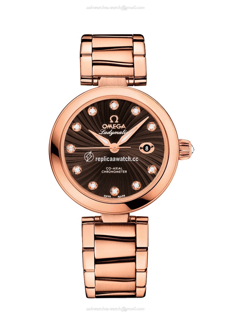 425.60.34.20.63.001 Omega De Ville Ladies - Ladymatic Omega Co-Axial 34 MM