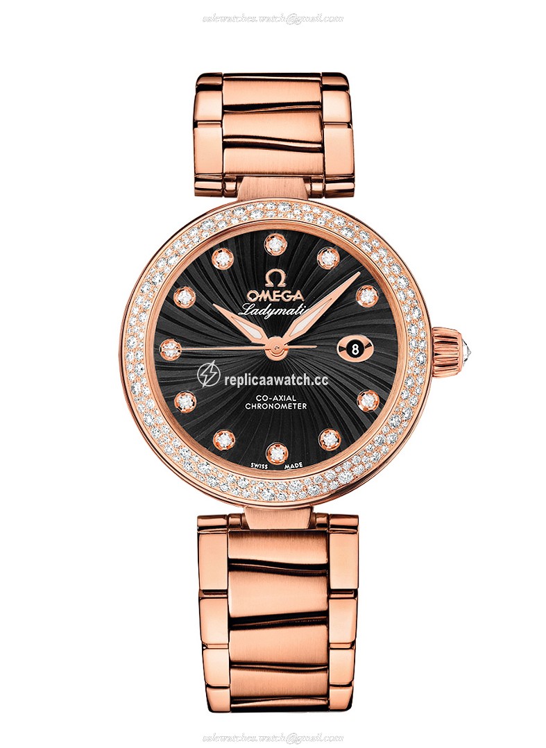 425.65.34.20.51.001 Omega De Ville Ladies - Ladymatic Omega Co-Axial 34 MM