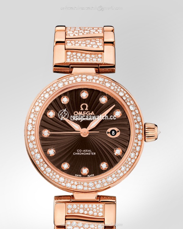 425.65.34.20.63.003 Omega De Ville Ladies - Ladymatic Omega Co-Axial 34 MM