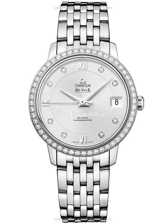 424.15.33.20.52.001 Omega De Ville Ladies Prestige Co-Axial 32.7 MM