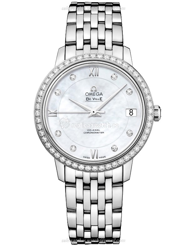 424.15.33.20.55.001 Omega De Ville Ladies Prestige Co-Axial 32.7 MM