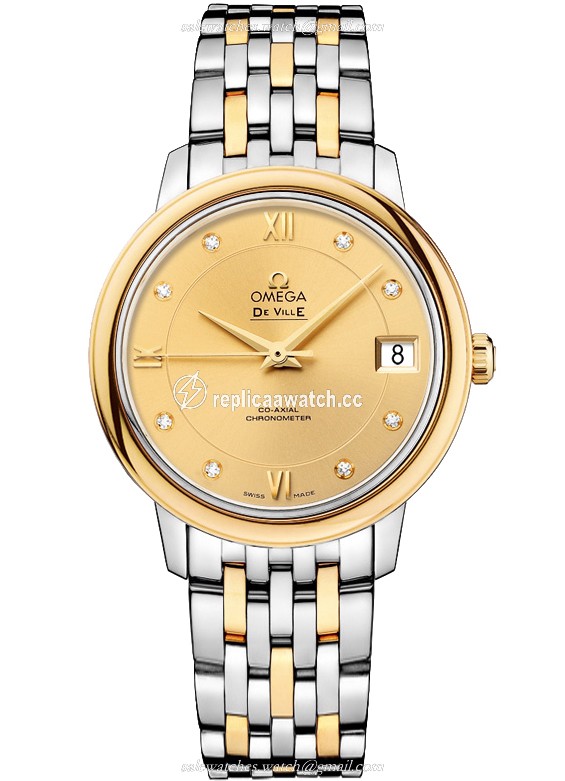 424.20.33.20.58.001 Omega De Ville Ladies Prestige Co-Axial 32.7 MM