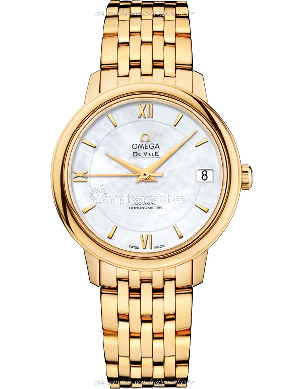424.50.33.20.05.001 Omega De Ville Ladies Prestige Co-Axial 32.7 MM