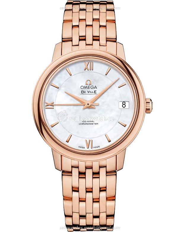 424.50.33.20.05.002 Omega De Ville Ladies Prestige Co-Axial 32.7 MM
