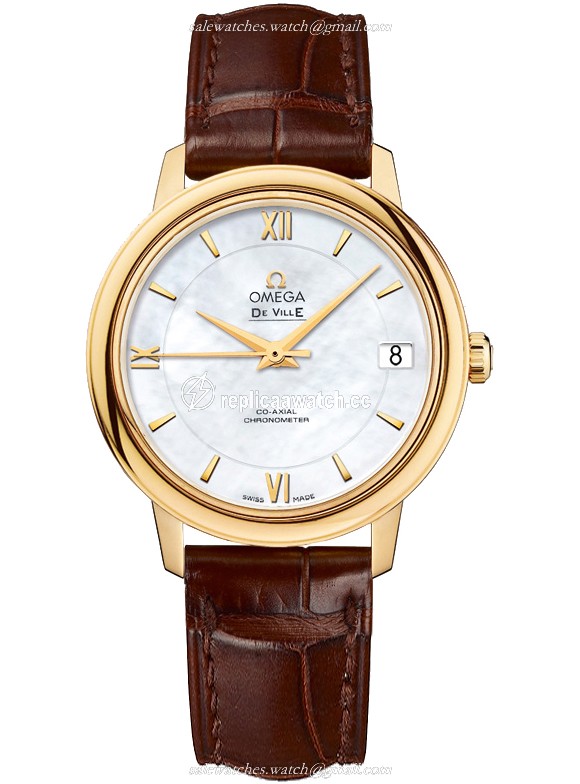 424.53.33.20.05.002 Omega De Ville Ladies Prestige Co-Axial 32.7 MM